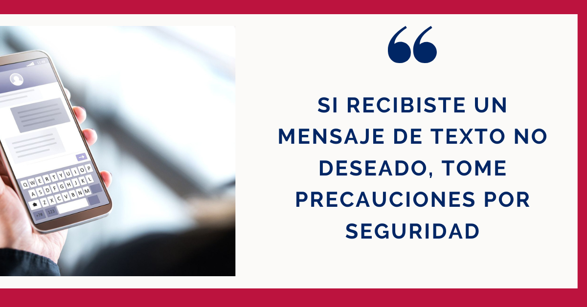 Evite caer en estafas a través de mensajes de texto de tu propio número ...